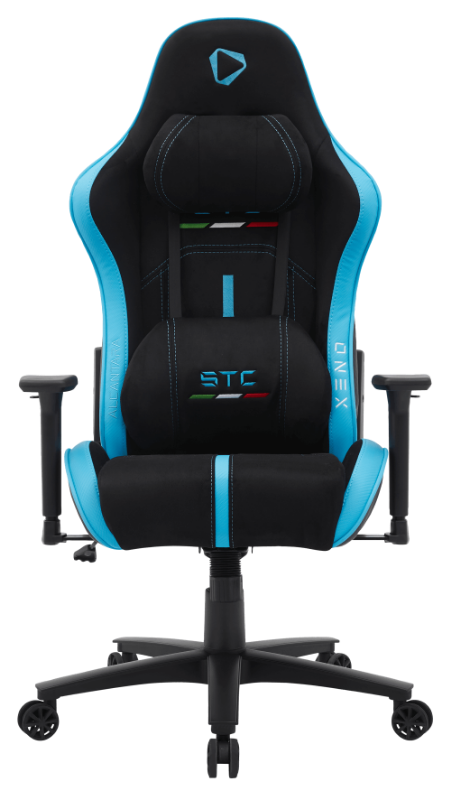 Picture of ONEX STC Alcantara L Series Gaming Chair Black/Blue ONEX-STC-A-L-BB