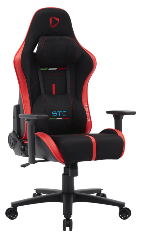 Picture of ONEX STC Alcantara L Series Gaming Chair Black/Red ONEX-STC-A-L-BR