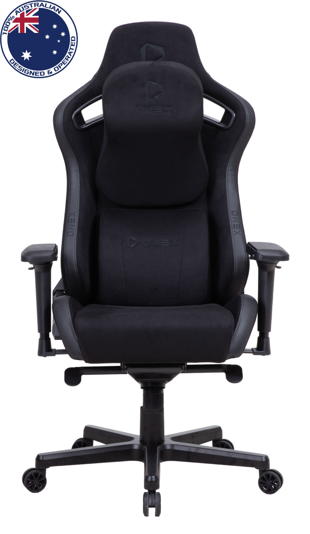 Techstore LTD. ONEX EV12 Evolution Suede Edition Gaming Chair Suede Black ONEX EV12 SBK