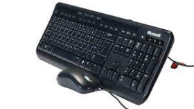 Picture of Microsoft Wired Desktop 600 Keyboard and Mouse Set (English) Black