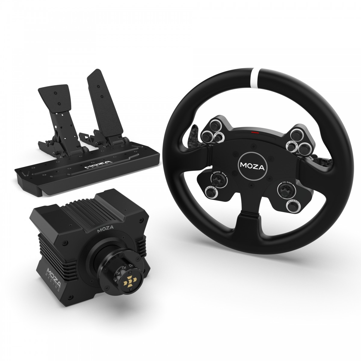 Techstore LTD. MOZA R5 Full Racing Bundle (R5 Base, ES Wheel