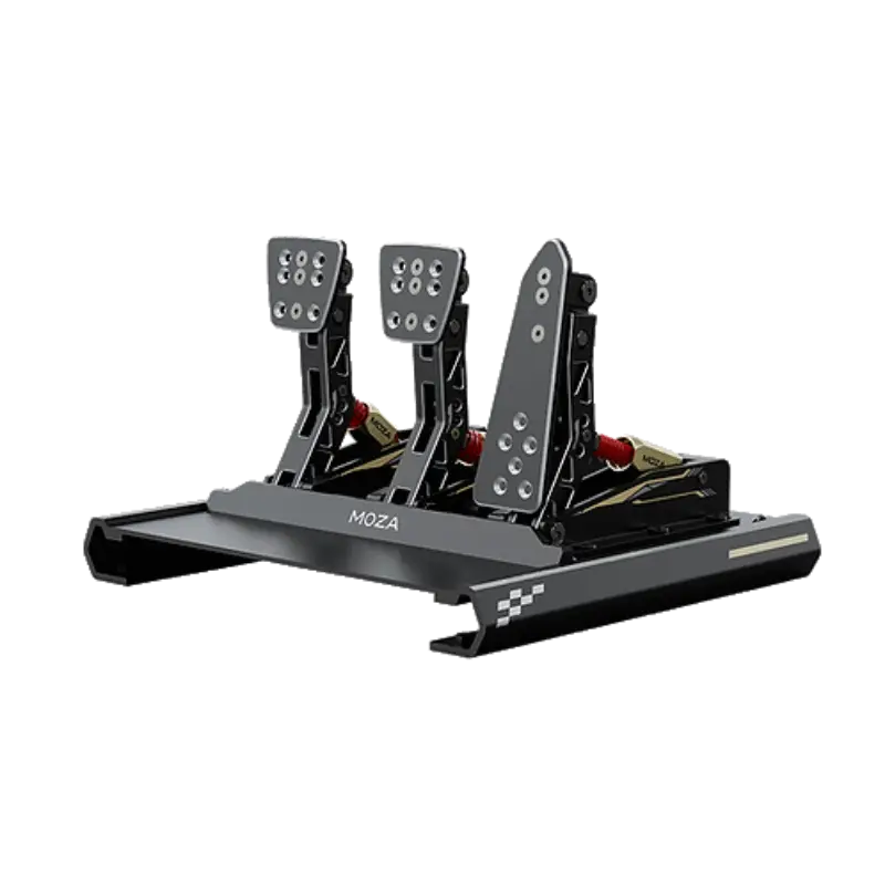 Techstore LTD. MOZA CRP Premium Load Cell Racing Pedal Set w 3
