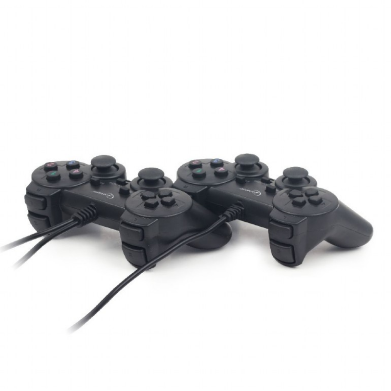 Picture of Gembird JPD-UDV2-01 Double USB Dual Vibration 2 in1 Controller Pack