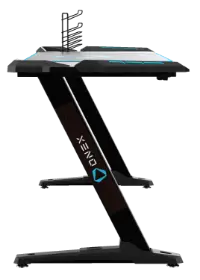 Picture of ONEX GD1600Z RGB Gaming Desk 153*78*60 FSC Mix ONEX-GD1600Z-RGB