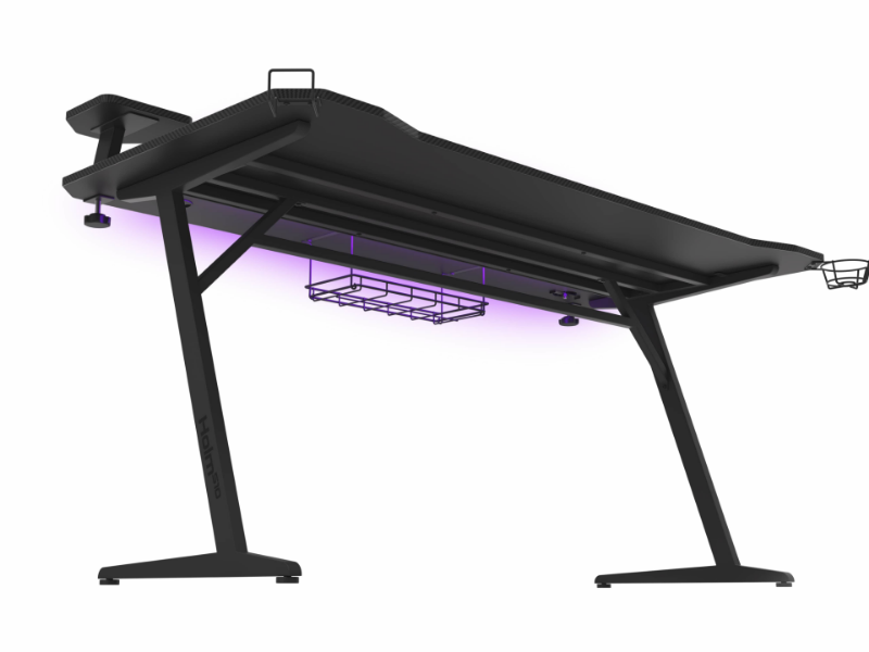 Picture of Genesis HOLM 510 RGB 160x75 Gaming Desk Carbon Black