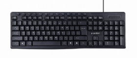 Picture of Gembird Multimedia Keyboard Black US-Layout KB-UM-107
