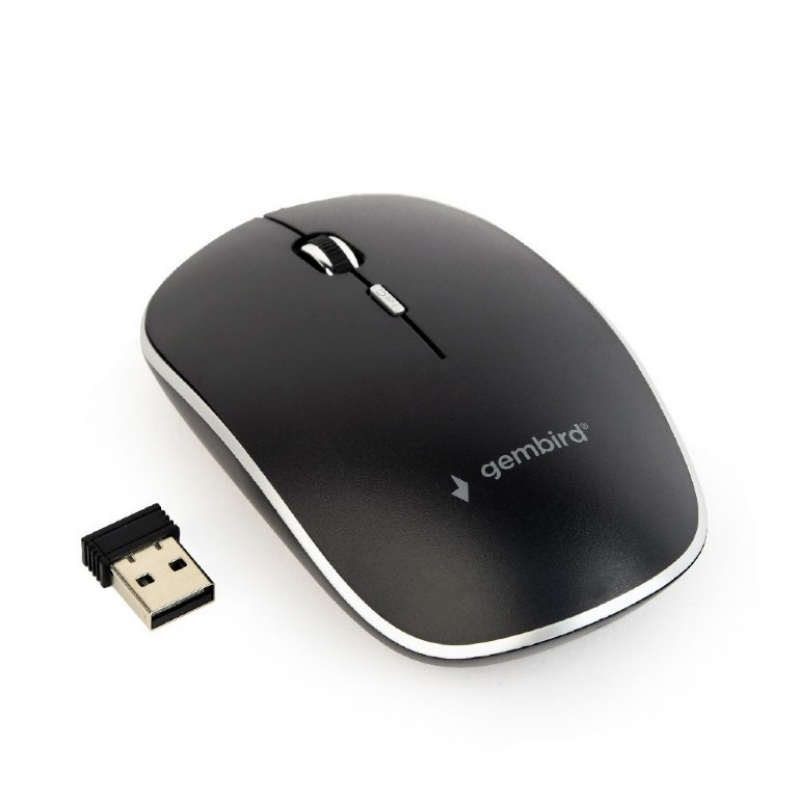 Picture of Gembird Wireless USB Optical Mouse Black MUSW-4B-01