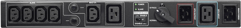 Picture of PowerWalker MBS/PDU 19in 1-3kVA for all 1-3KVA Rack Type UPS Art. No. 10120501
