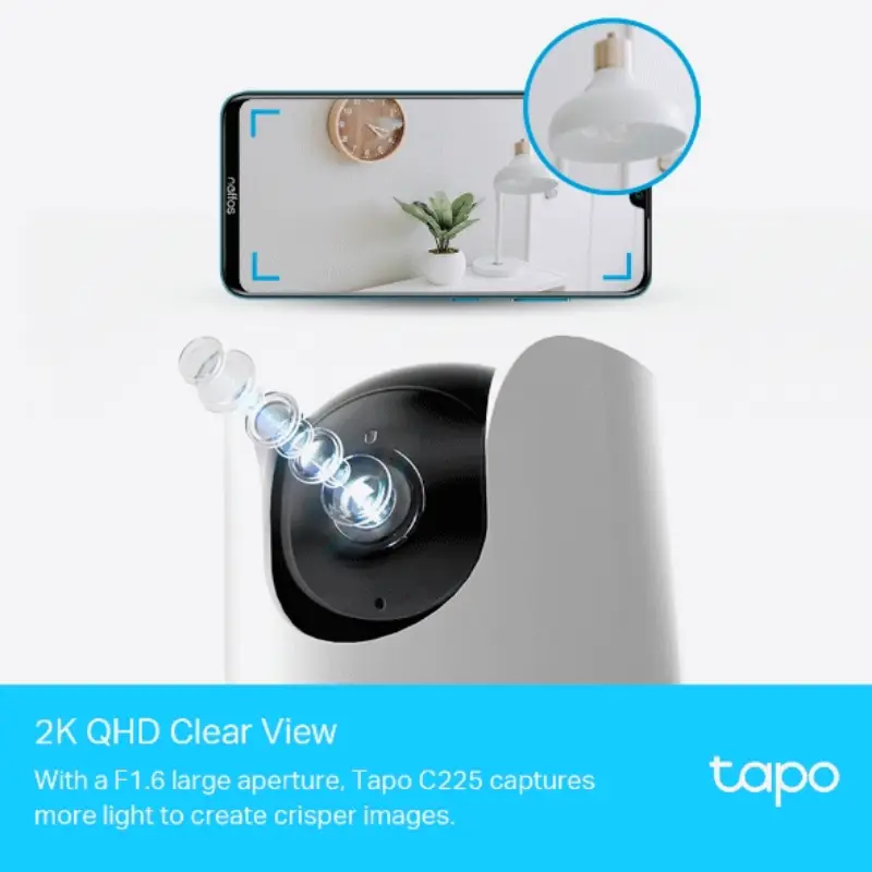 Picture of TP-Link Tapo C225 Pan/Tilt AI Home Security Wi-Fi Camera