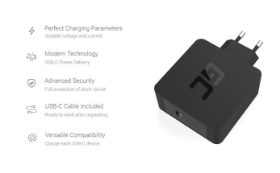 Picture of Green Cell USB-C 60W Charger PD CHAR09