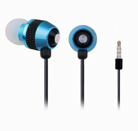 Picture of Gembird In-ear Metal phones mic+vol MHS-EP-002