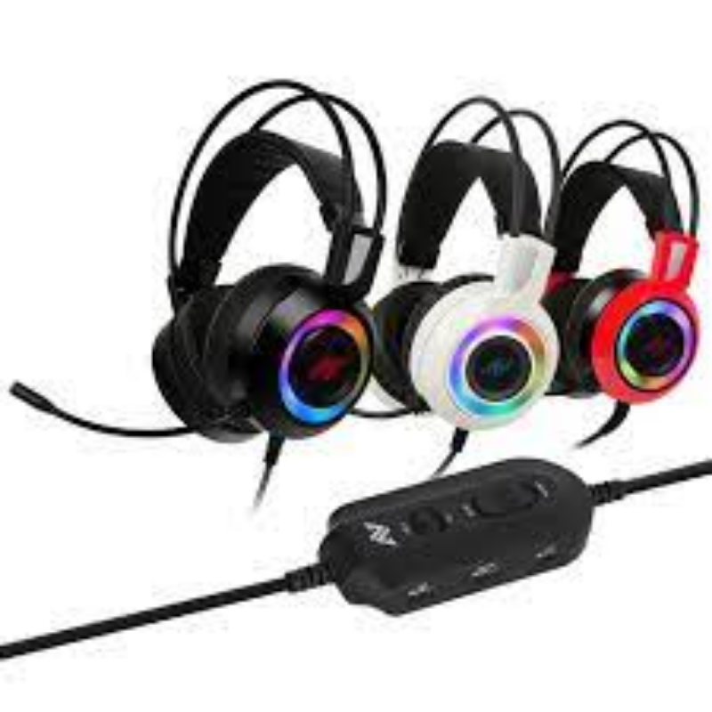 Picture of Abkoncore CH60 REAL 7.1 Gaming Headset Black ABKO-HEADS-CH60-BK-R71
