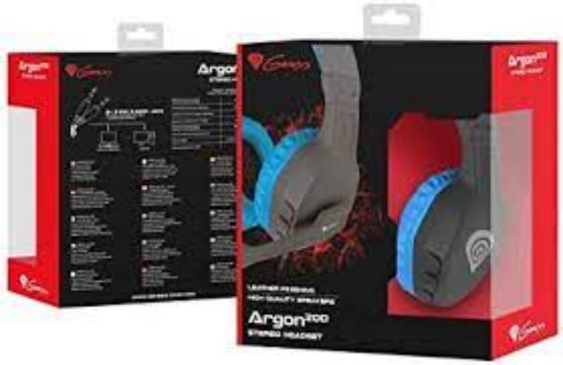 Picture of Genesis Argon 200 Gaming Headset Blue with Microphone NSG-0901