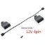 Picture of OEM 12V 4Pin RGB Splitter Connector 1to1 Extension Cable for Fan LED