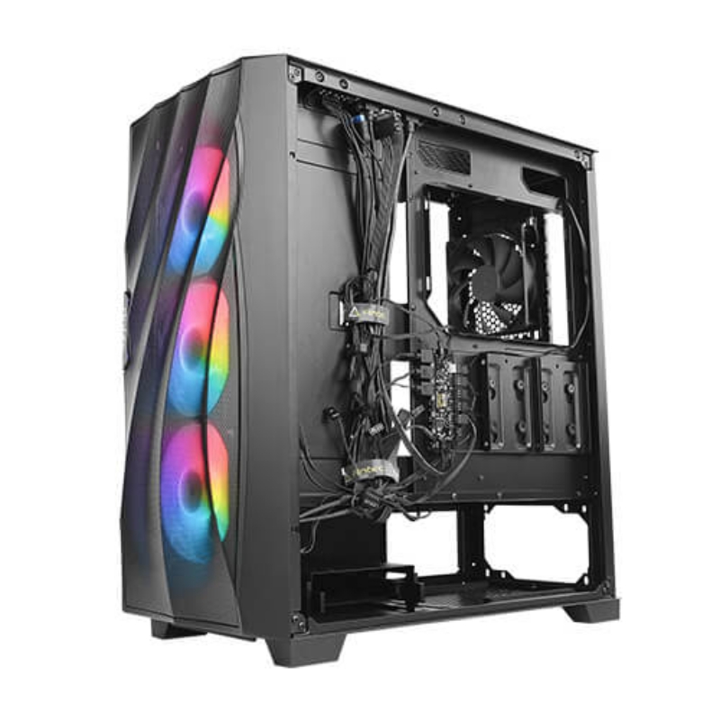 Picture of Antec DF700 FLUX Mid-Tower w/ Advanced Ventilation and Glass Window Black ARGB 0-761345-80070-9
