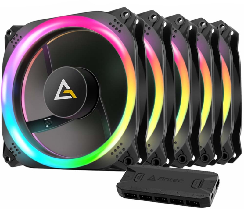 Picture of Antec Prizm 120 ARGB 5+C  0-761345-77512-0