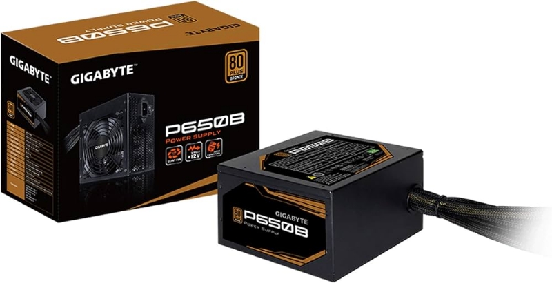 Picture of Gigabyte GP-P650B-UK 650W Power Supply 80 Bronze