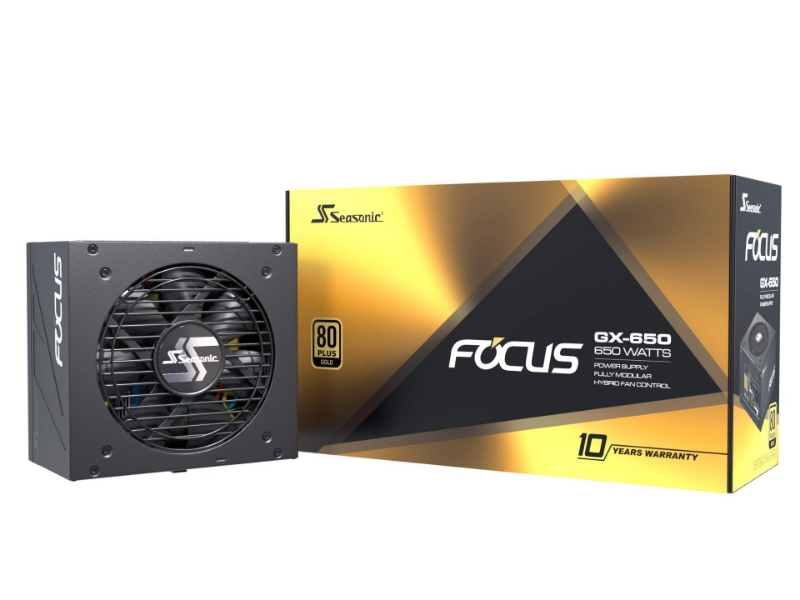 Picture of Seasonic FOCUS GX-650 80+ Gold Full Modular