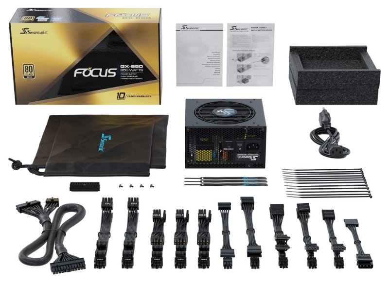 Picture of Seasonic FOCUS GX-850 850W 80+ Gold Fully Modular