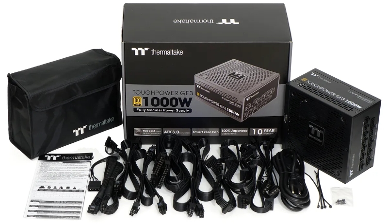 Picture of Thermaltake ToughPower GF3 1000W Fully Modular 80 Plus Gold