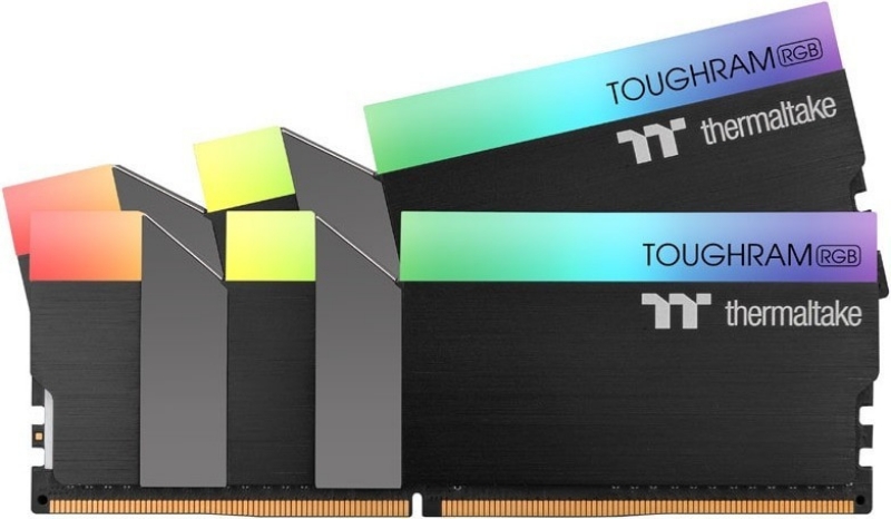 Picture of Thermaltake TOUGHRAM RGB DDR4 3600 CL18 16GB (2x8Gb) Black RGB Lighting R009D408GX2-3600C18B