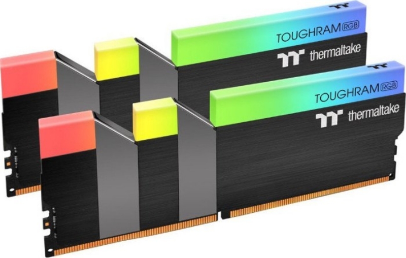 Picture of Thermaltake TOUGHRAM RGB DDR4 3600 CL18 16GB (2x8Gb) Black RGB Lighting R009D408GX2-3600C18B
