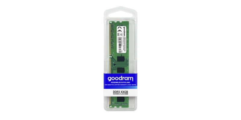 Picture of GOODRAM DDR3 4GB 1600MHz PC3-12800 GR1600D364L11S/4G
