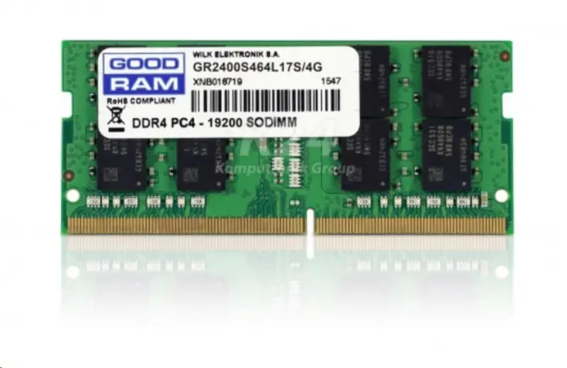 Picture of GOODRAM DDR4 4GB Sodimm 2666MHZ CL19 GR2666S464L19S/4G