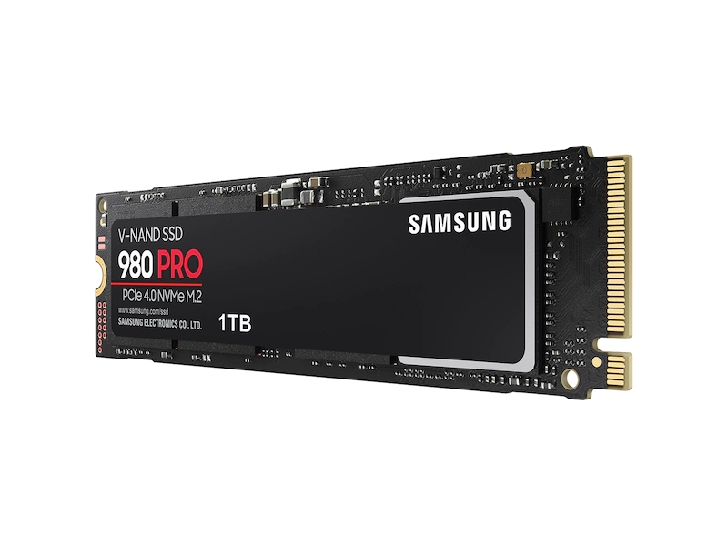 Picture of Samsung 1TB M.2 980 Pro NVMe PCIe 4.0 x 4 MZ-V8P1T0BW