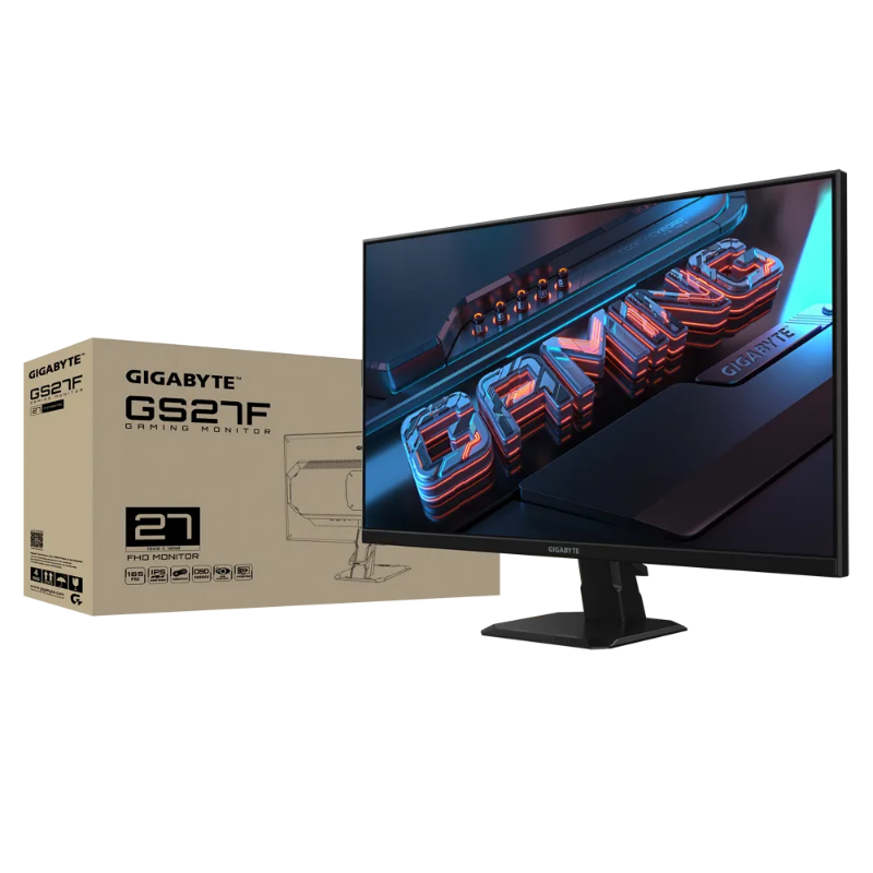 Picture of Gigabyte GS27F EK1 27'' FHD 170Hz Gaming Monitor Black GS27F EK1