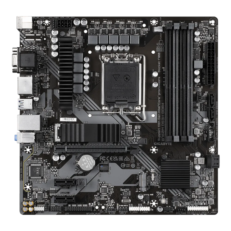 Picture of Gigabyte B760M DS3H DDR4 G10 Micro-ATX Motherboard