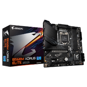 Picture of Gigabyte B560M Aorus ELITE LGA 1200 Motherboard