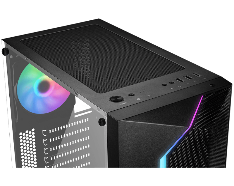 Picture of MSI MPG Vampiric 100R RGB TG  Mesh Front Panel