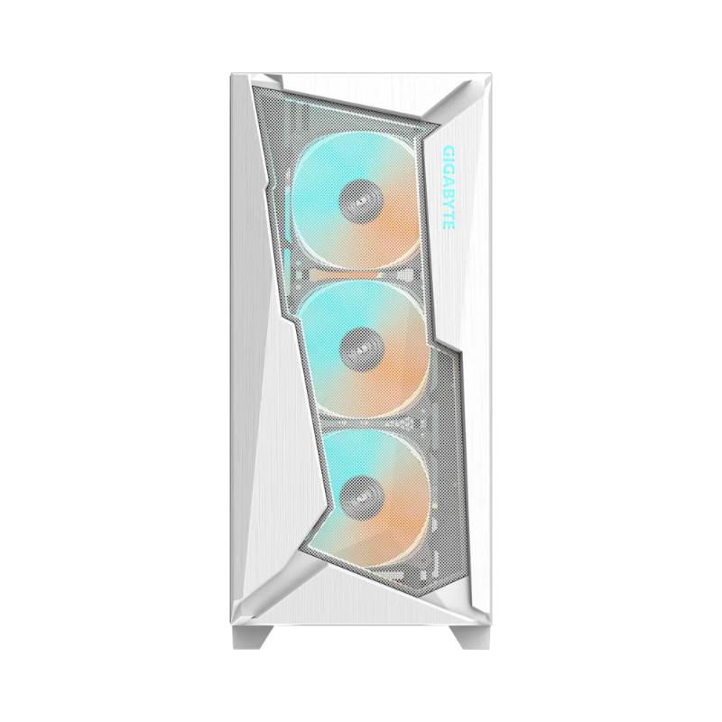 Picture of Gigabyte C301 Glass White RGB ATX Case V2 GB-C301GW