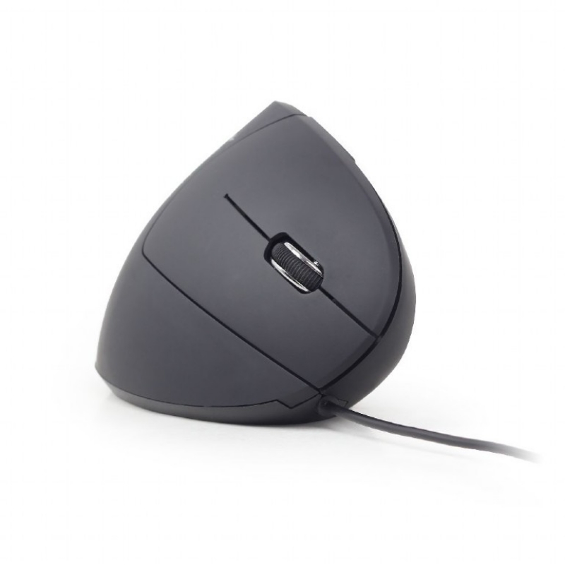 Picture of Gembird Ergonomic 6-Button wired optical mouse Black MUS-ERGO-01