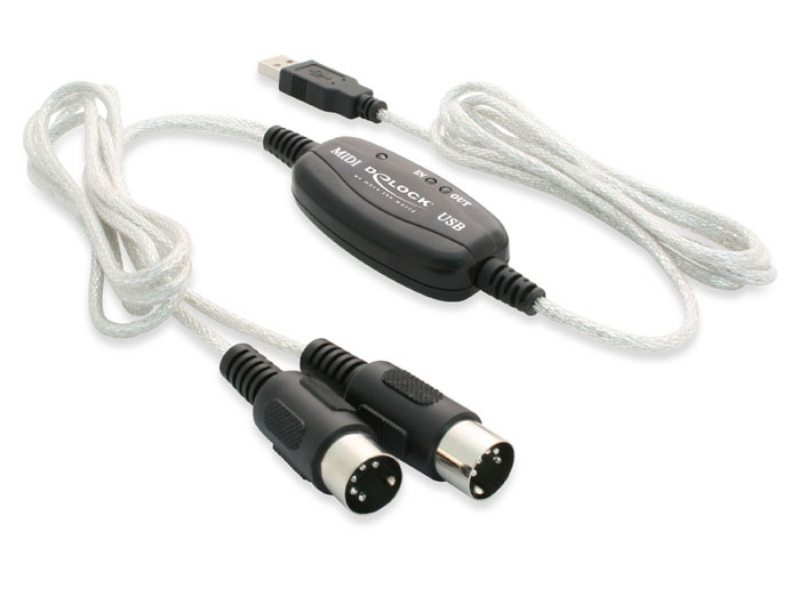 Picture of Delock 61640 USB 2.0>Midi M/M