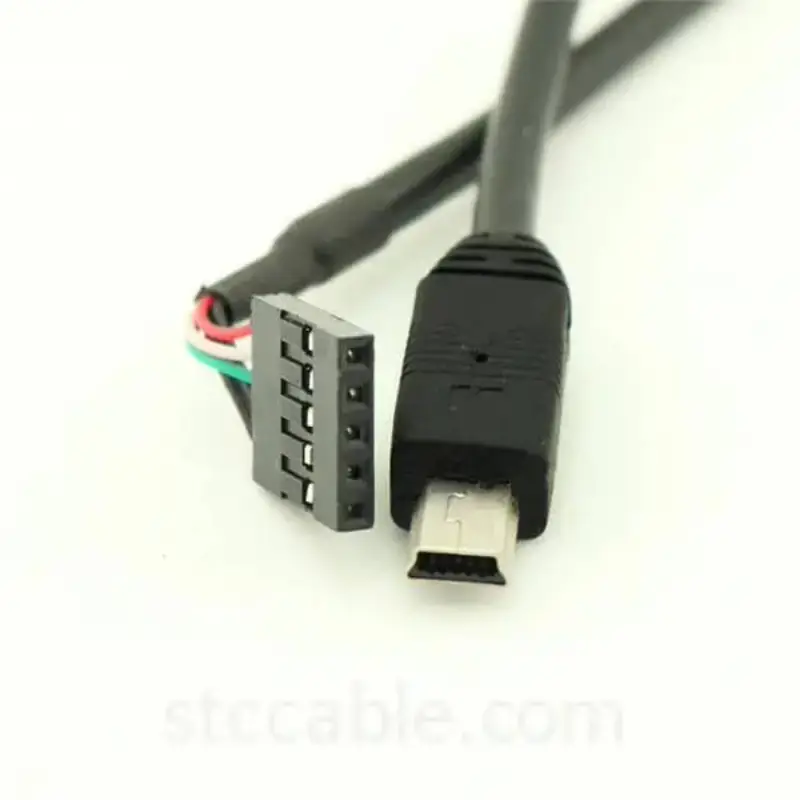 Picture of OEM Mini USB 5Pin Male to Dupont USB Header 0.5m