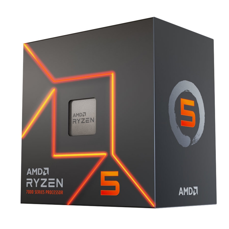 Picture of AMD Ryzen 5 7600 3.8GHz Processor (Socket AM5)  100-100001015BOX