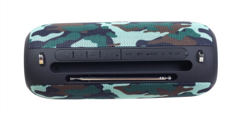 Picture of Gembird Portable Bluetooth Speaker with Antenna Camo SPK-BT-17-CM