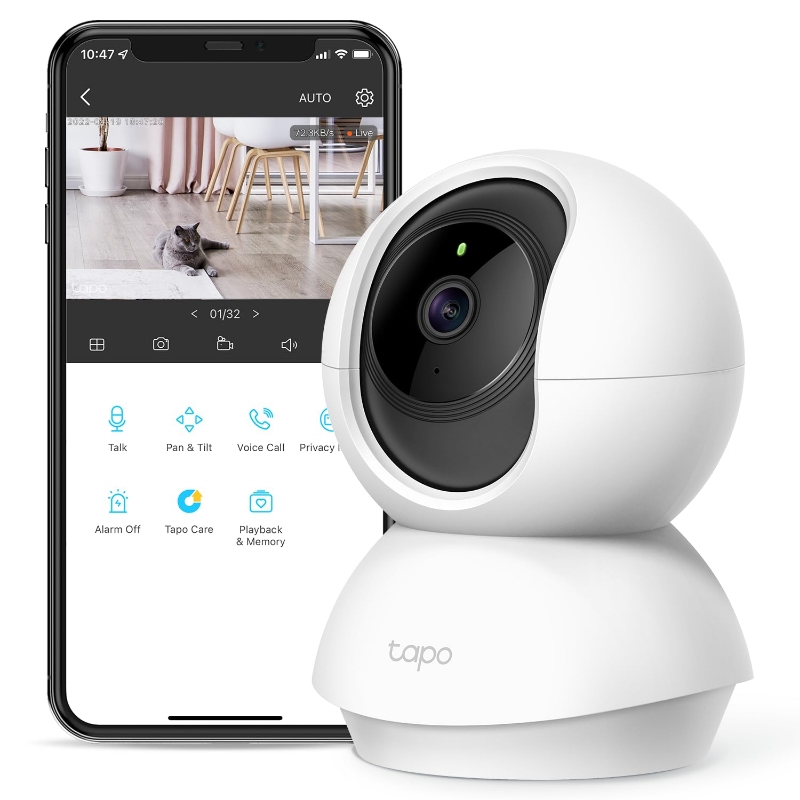 Picture of TP-Link Tapo C200 Pan/Tilt Home Security Wi-Fi Camera