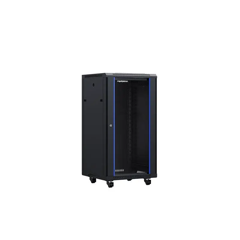 Picture of Marsriva Pioneer 6622 Network Server Cabinet 600*600*22U 1xShelf 2xFans (2-pack)