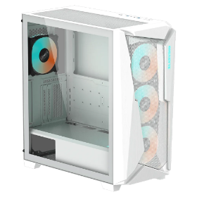 Picture of Gigabyte C301 Glass Mid Tower ATX Case White GB-C301GW