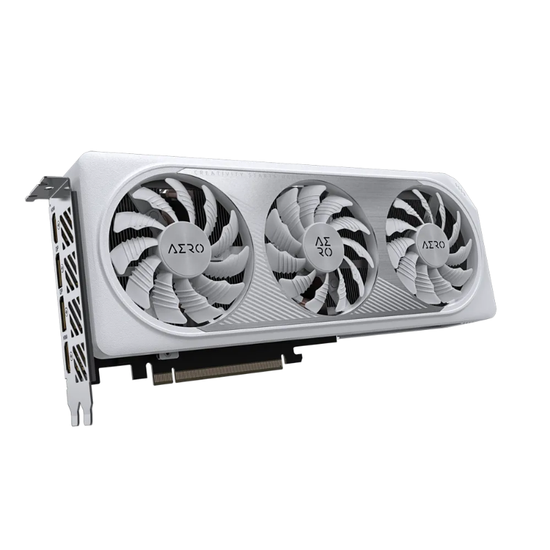 Picture of Gigabyte GeForce RTX4060Ti Aero OC NVIDIA 16GB GDDR6 Graphic Card GV-N406TAERO OC-16GD G10