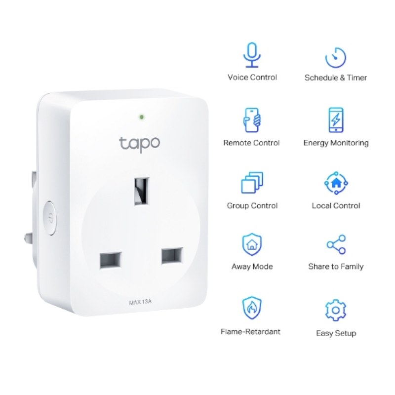 Picture of TP-Link Tapo P110 Mini Smart Wi-Fi Socket, Energy Monitoring
