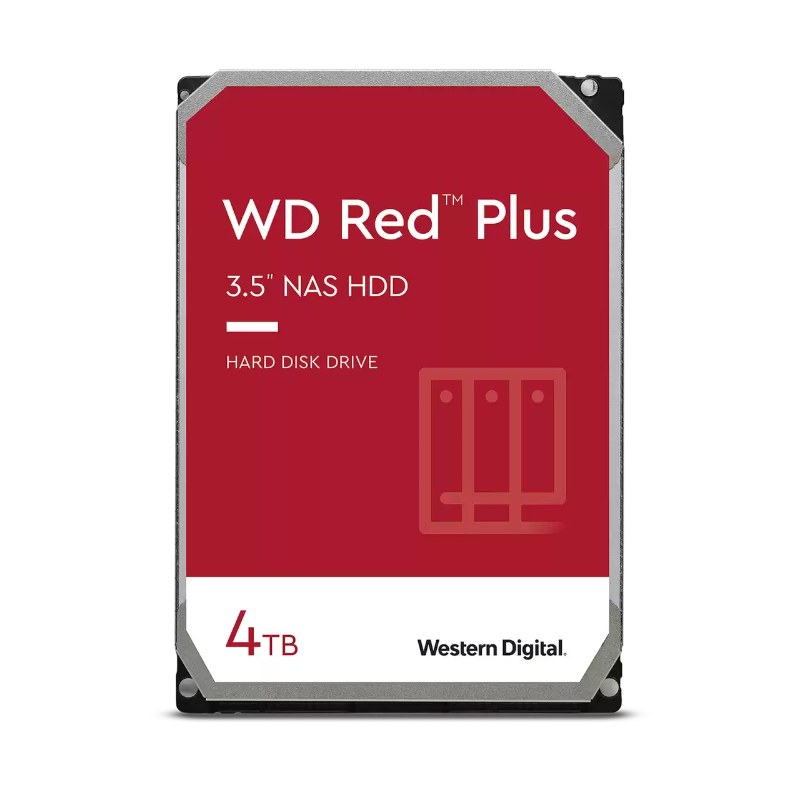 Picture of WD Red Plus WD40EFPX 4TB 3.5'' NAS SATA Hard Drive