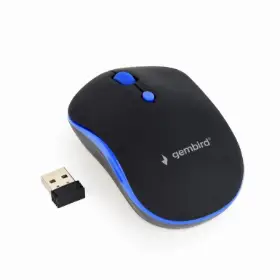 Picture of Gembird Wireless Optical mouse Black and Blue MUSW-4B-03-B