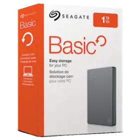 Picture of Seagate 2.5 1TB External Hard Drive Grey STJL1000400