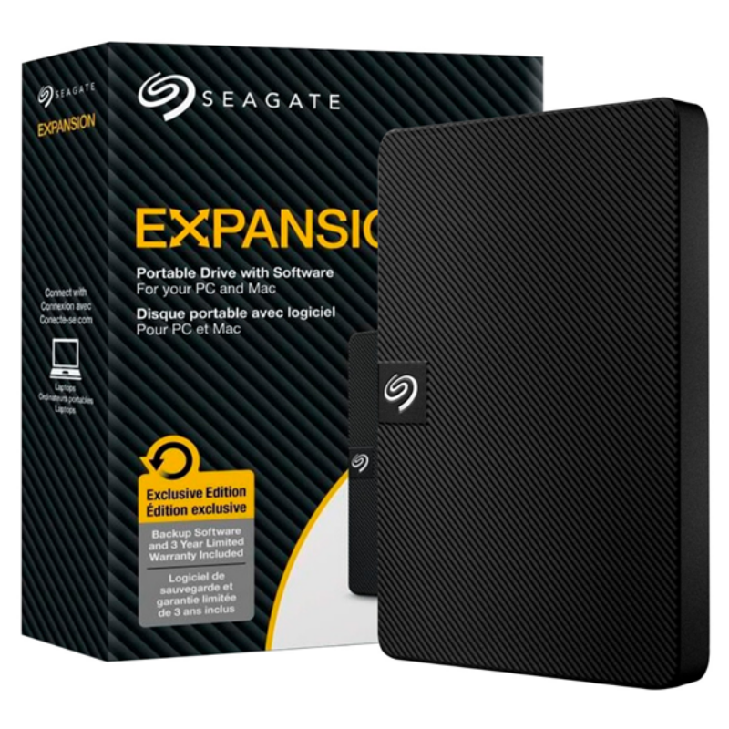Picture of Seagate 2TB External Portable Hard Drive Black STKM2000400