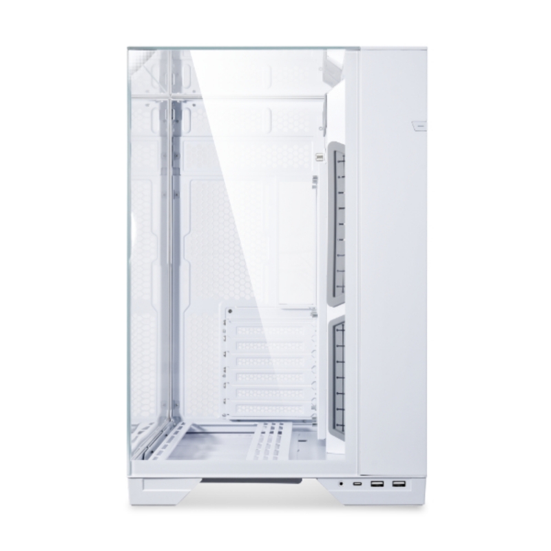 Picture of Lian Li PC-O11 Vision ATX Mid-Tower Dual-Chamber Tempered Glass Case White