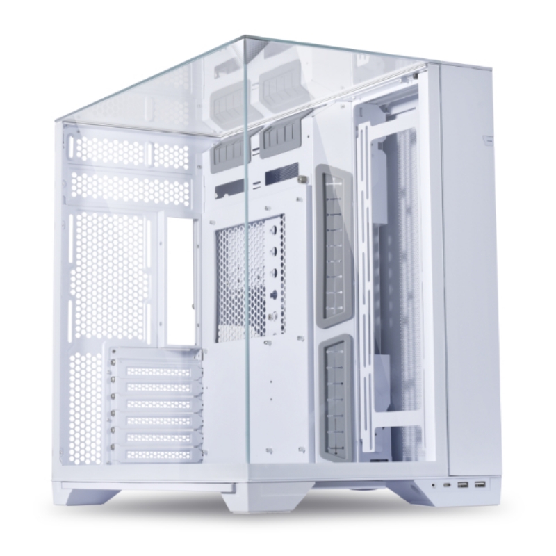 Picture of Lian Li PC-O11 Vision ATX Mid-Tower Dual-Chamber Tempered Glass Case White